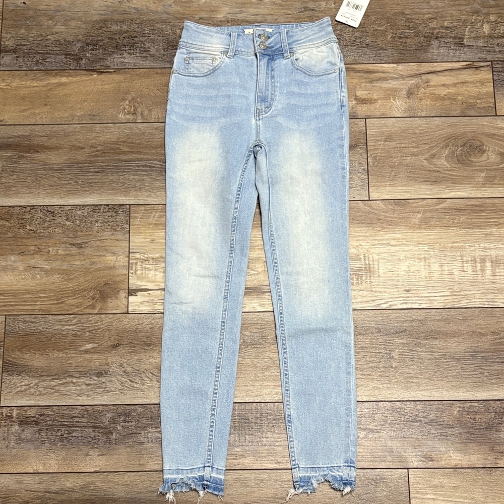 NWT Free People Wild Child Skinny Jeans Havana Blue Size 25